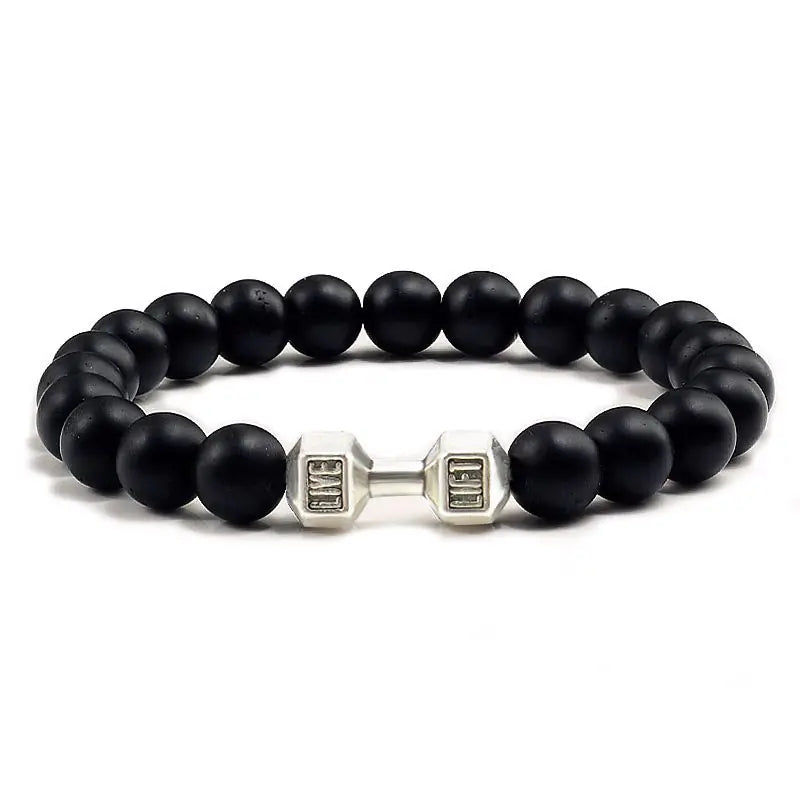 Natural Volcanic Stone Beads Aromatherapy Bracelet