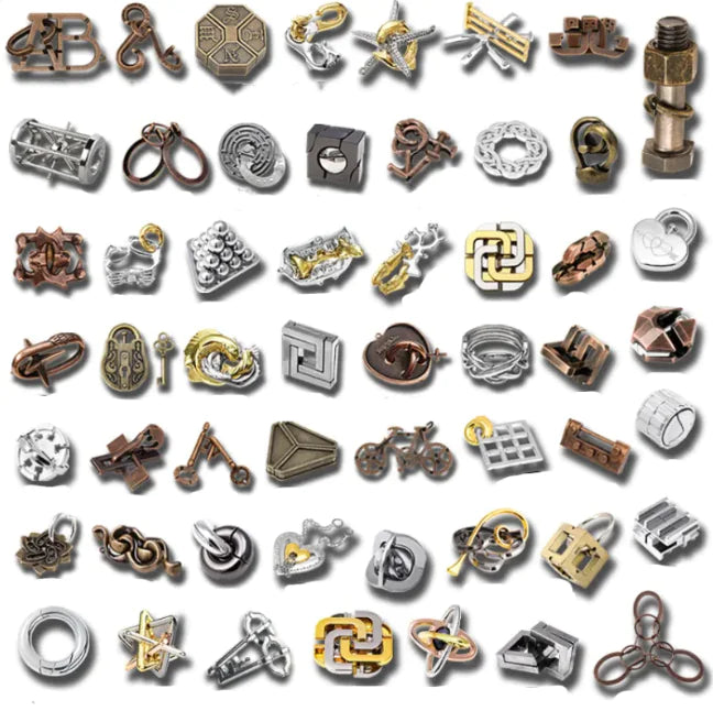 Brainy Locks Puzzle Set