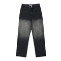 Fashionable Loose Spray Color Denim Trousers for Women