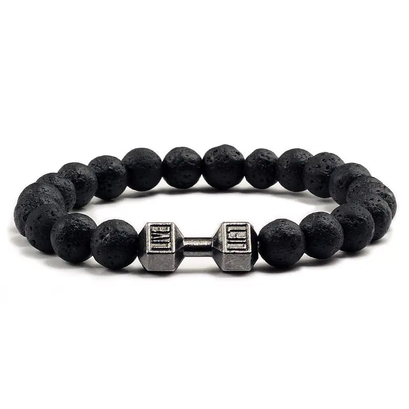 Natural Volcanic Stone Beads Aromatherapy Bracelet