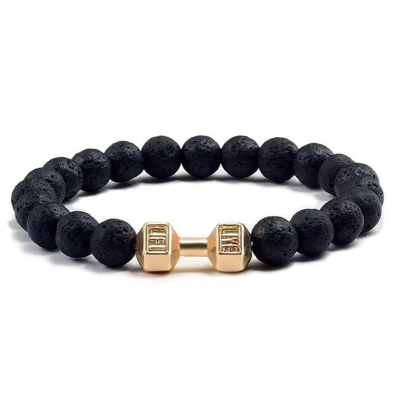 Natural Volcanic Stone Beads Aromatherapy Bracelet
